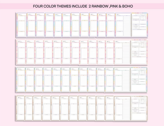 All-in-One Digital Planner 2025, 2026, 2027